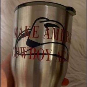 make america cowboy again cup